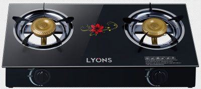 Ailyons 2 Burner Glass Stove GS014