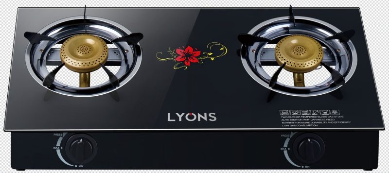 Ailyons 2 Burner Glass Stove GS014