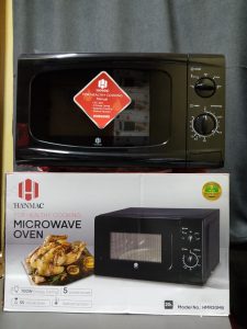 🔥Hanmac 20L Manual black & white microwave (3 years warranty)