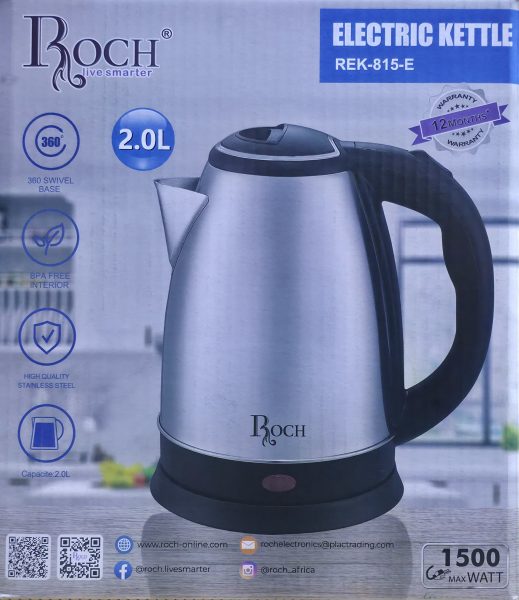 Roch Steel Kettle 2L