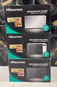 Hisense white digital microwave @8200