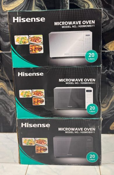 Hisense white digital microwave @8200