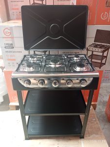 Eurochef 5-Burner Deluxe Gas Stove